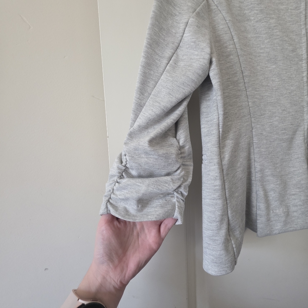 Candie's Light Heather Grey Blazer - Picture 6 of 15